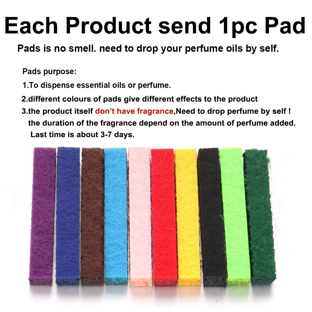 Aromea Heart Cylinder Perfume Necklace